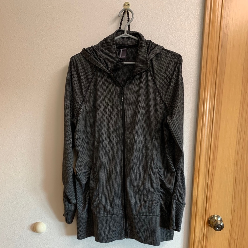A long hoodie